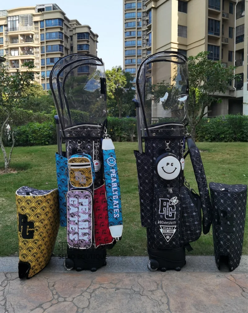 

Golf Bag Women Caddy Bag with Wheels Standard Golf Ball Packs of Canvas Cross Bags 골프가방 캐디백 Golf Bags Men