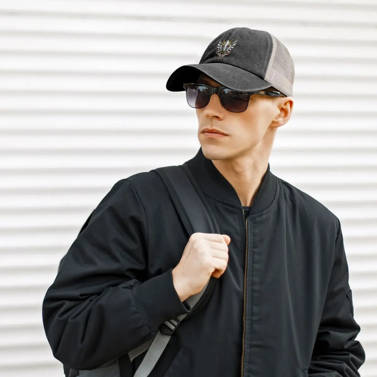 Бейсболка Saint Seiya с золотым логотипом винтажная японская аниме Кепка-тракер для