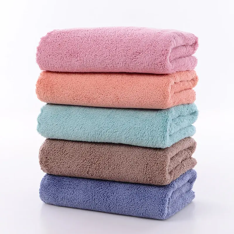 

New Face towel Microfiber Absorbent bathroom Home towels for kitchen thicker quick dry cloth for cleaning kitchen towel