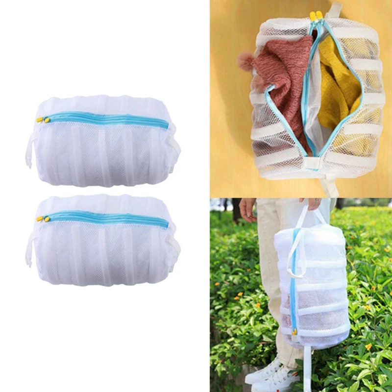 

Shoes Washing Hanging Dry Bag Mesh Laundry Bags Home Using Clothes Washing Net Bag Shoes Protect Wash Bag
