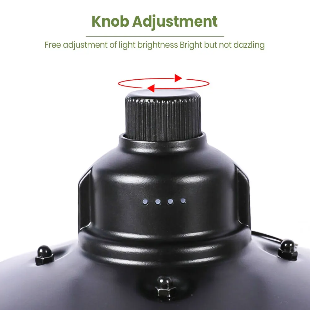 Портативный Фонарь Для Кемпинга В Стиле Ретро С Usb Перезаряжаемыми Светодиодными