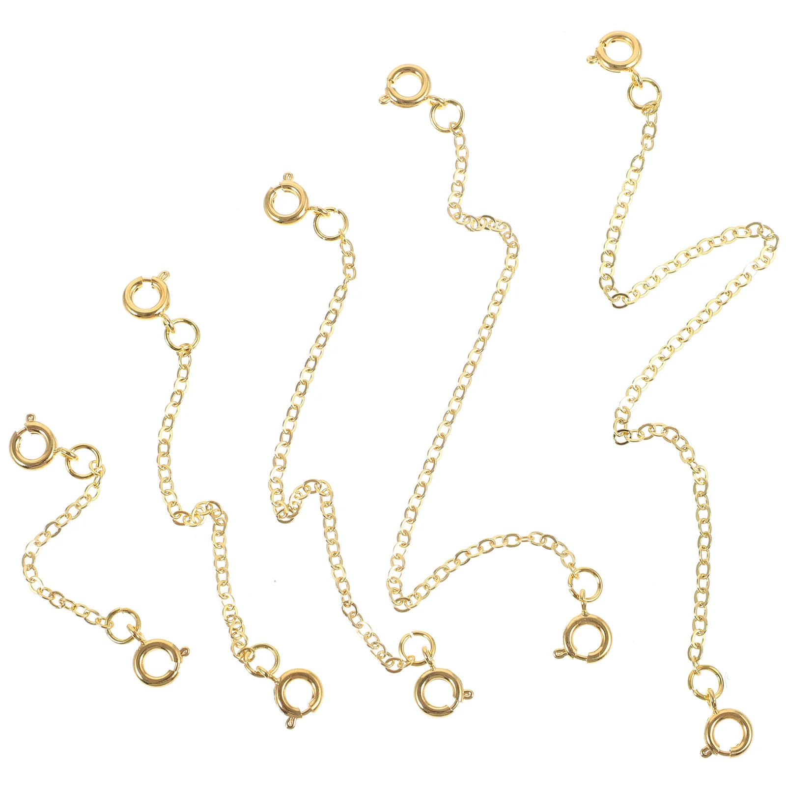 5 шт. медное ожерелье браслет удлинители ювелирных изделий для браслетов цепочки