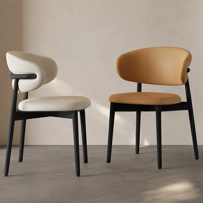 Скандинавский обеденный стул из твердой древесины эргономичный превосходный