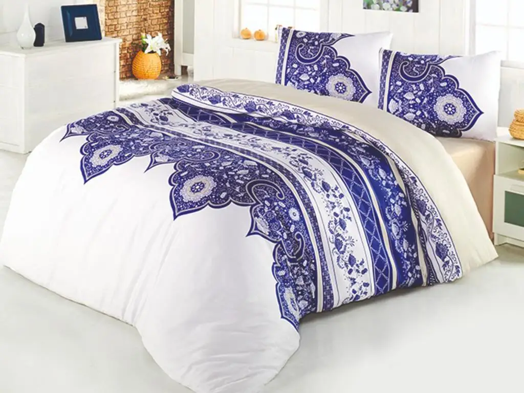 

Ezolin Double Sleep Set White Blue