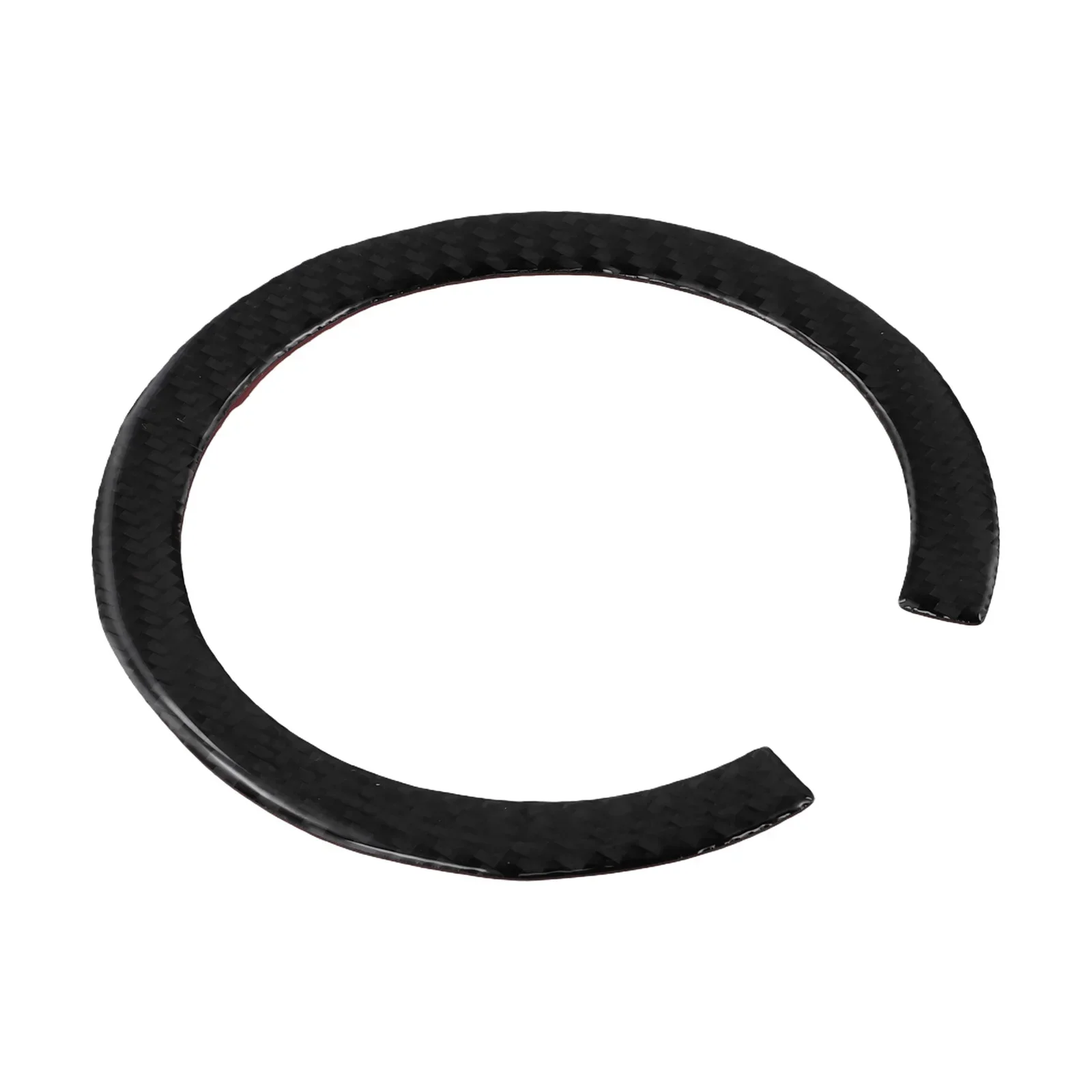 Углеродное волокно-крышка рулевого колеса кольцевая крышка внутренние молдинги
