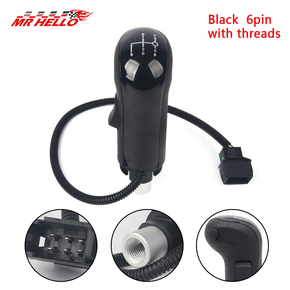 

Для MAN TGA TGX TGS 6Pin 4Pin грузовая электрическая ручка переключения передач головка переключения передач 81326200043 81326200049