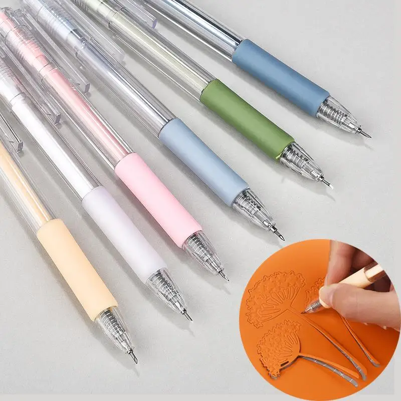 

5/6Pcs Paper Cut Knife Pen Refill Set Art Utility Knife Scrapbooking Cutting Tool Precision Sticker Washi Tape Cutter DIY Craft