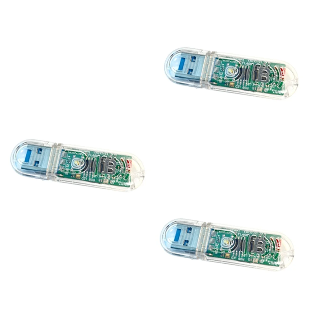 3pcs Lucky Miner V3 Btc Silent Machine Usb Mining LV03 74KH/S Mini Asic Home