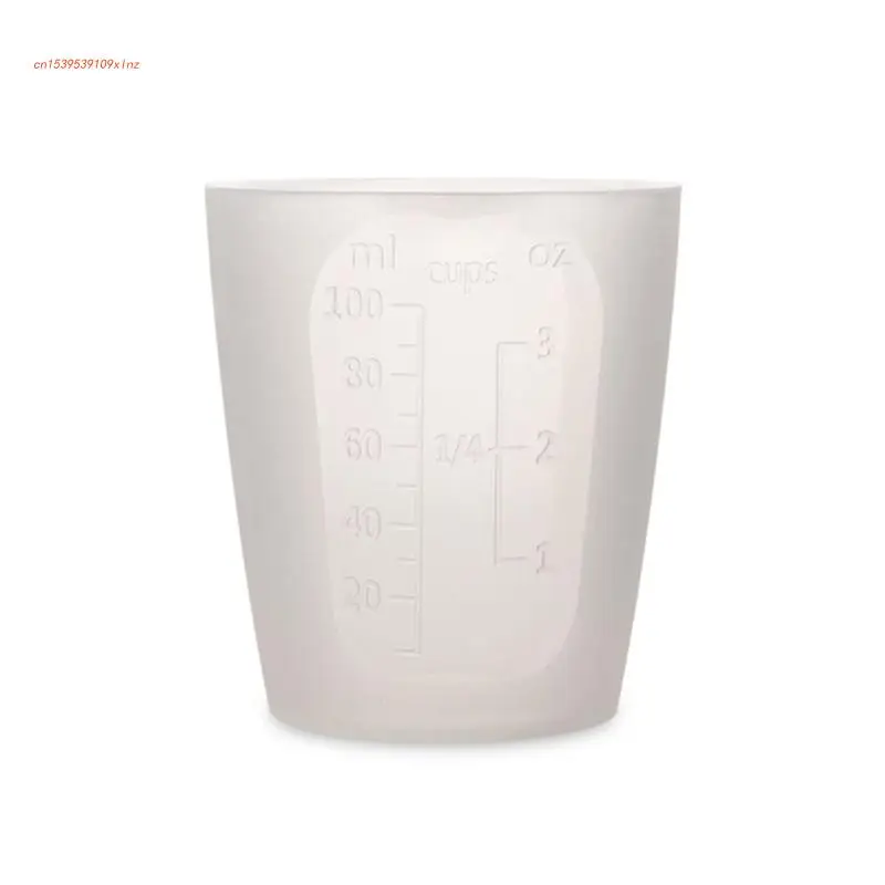 

Силиконовый мерный стакан для клея, многоразовый мерный стакан для самостоятельного смешивания клея