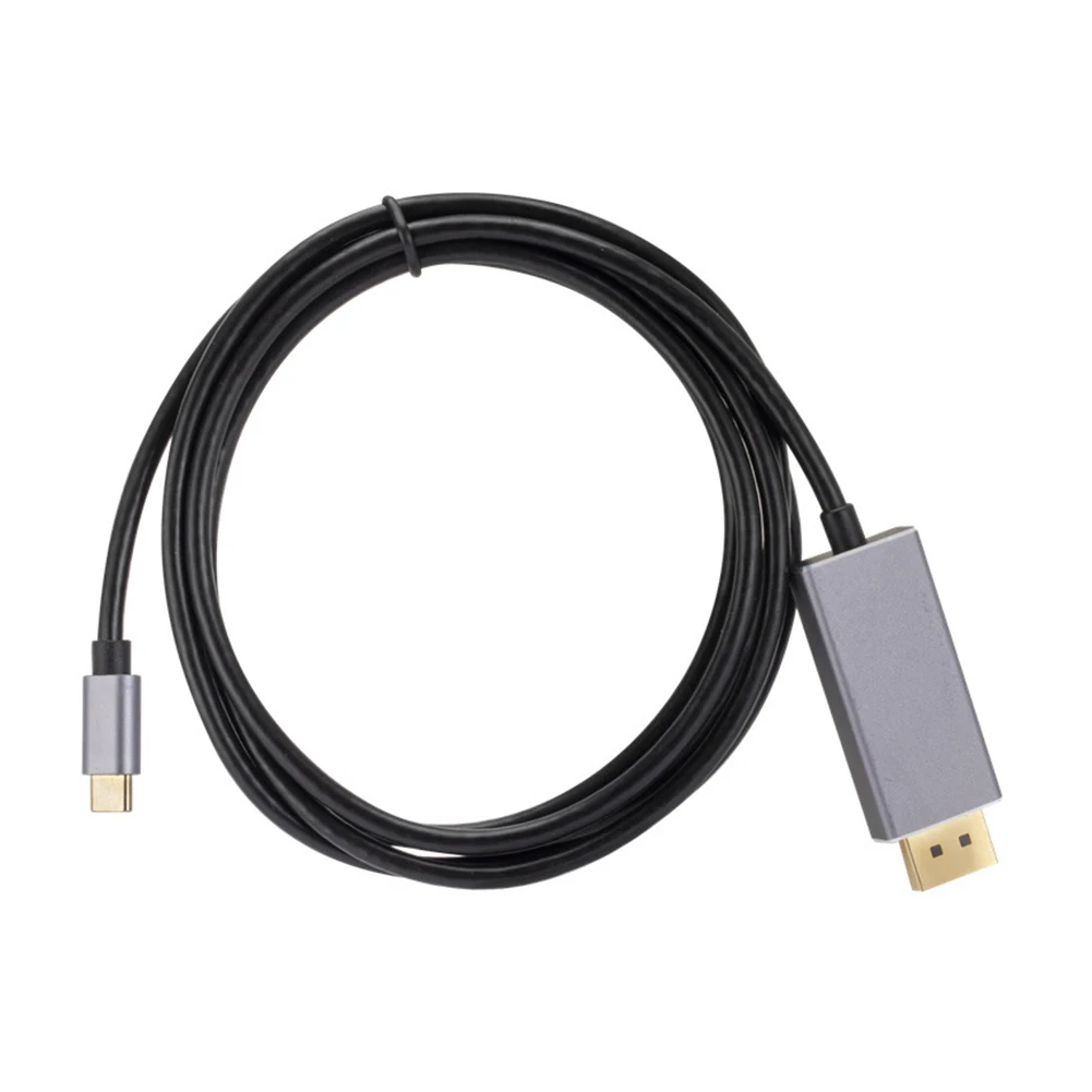 

1.8m Type-C to Display Port Cable 8K 60Hz USB 3.1 to DP Conversion Adapter for Computer Screen Projector