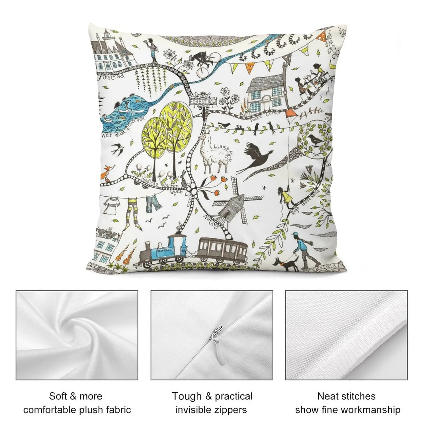 Декоративные подушки Ashdown Forest рождественские украшения для дома 2025