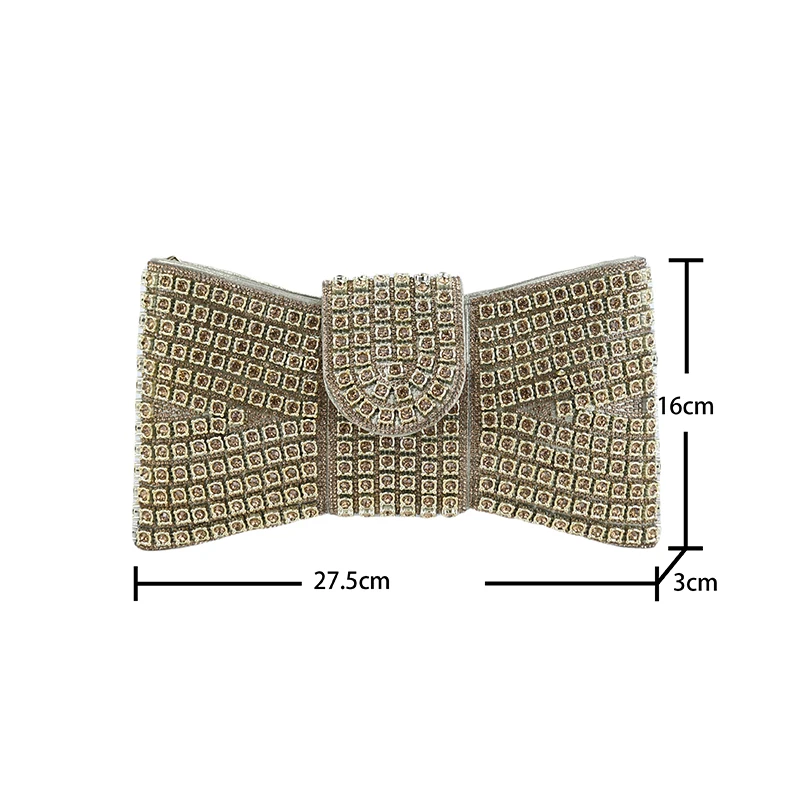 Стильная женская темпераментная сумка с блестками для званых ужина и банкетов.