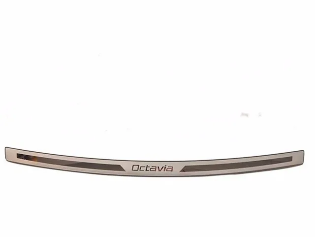 Защитная накладка на задний бампер из нержавеющей стали для Skoda Octavia 2007-2013 A5
