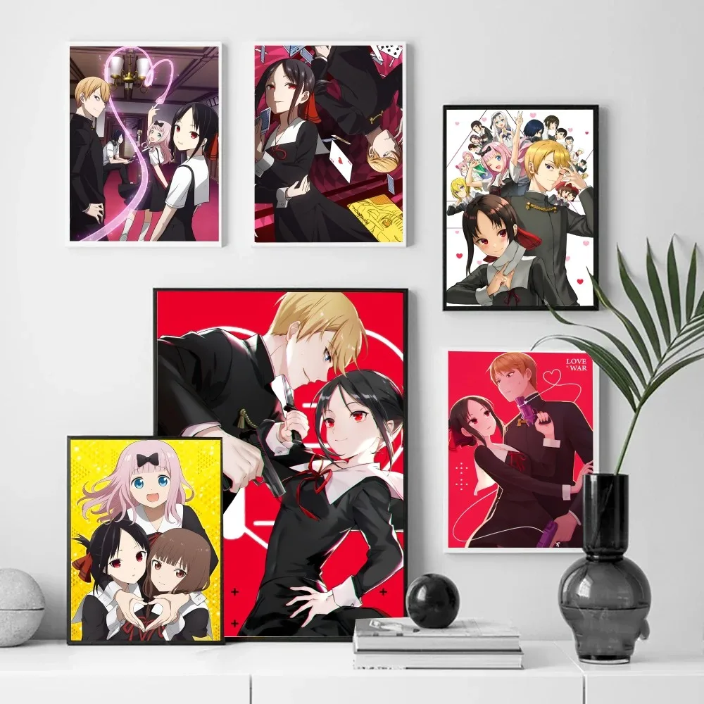 Плакат Аниме K-Kaguya-sama Love Is War бумажный плакат с принтом для дома гостиной спальни
