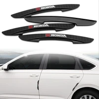 4pcs rubber car door edge anti collision strips protector stickers for honda civic 10th 8th gen 4d accord 7 jazz crv 3 city