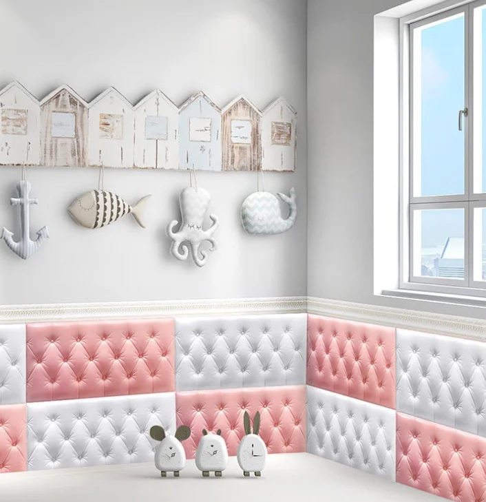 

2023 NEW bedside board cushion background wall wall decoration