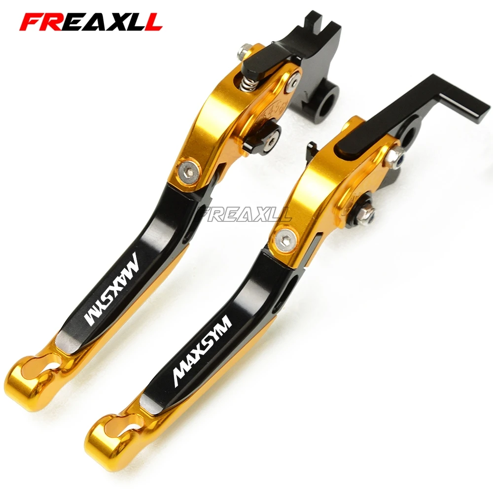 

For SYM MAXSYM 400 400i 600 600i Max CNC Aluminum Motorbike Levers Motorcycle Brake Clutch Levers Foldable Extendable Adjustable