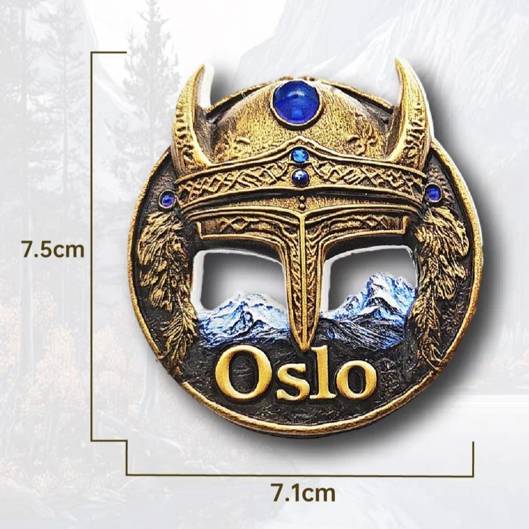 

3D магниты из смолы Европейская Норвегия