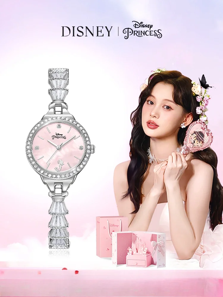 Женские часы Disney легкие роскошные нишевые высокого класса подарок на день