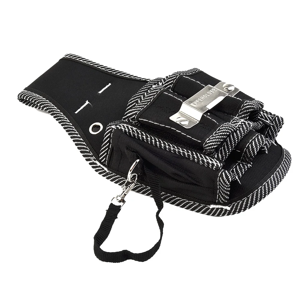 

9 Kinds Of Your Favorite Tools Tool Case Tool Bag 10.63*4.33*2.76 In 600D Nylon Fabric 9 Sleeves Black Durable