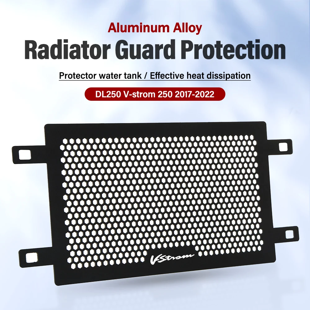 

For Suzuki DL250 V-Storm 250 Motorcycle Aluminum Radiator Grille Guard Cover DL 250 V Storm 250 2017 2018 2019 2020 Accessories