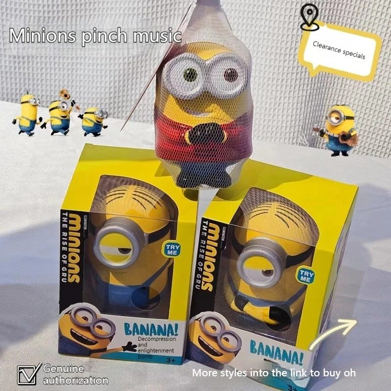 Машинки Для Стрижки Волос С Миньонами Happy Bob Декомпрессионная Кукла Медленным