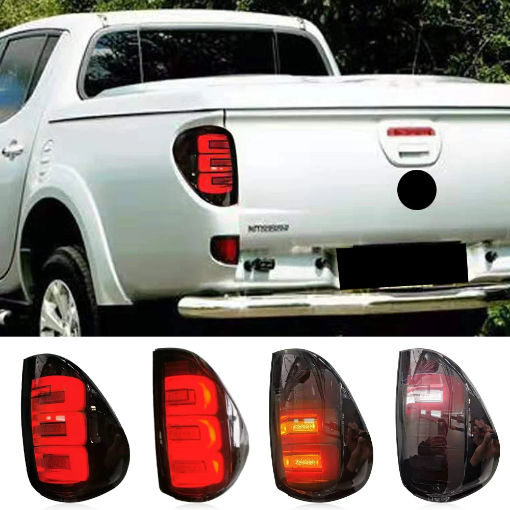 

LED Smoked Rear Stop Brake Tail Light for Mitsubishi L200 Triton Colt 2005 2006 2007 2008 2009 2010 2012 2013 2014