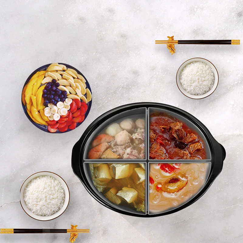 

Slow Cooker Divider, Silicone Slow Cooker Liner BPA Free, Dishwasher Safe Fit 6QT