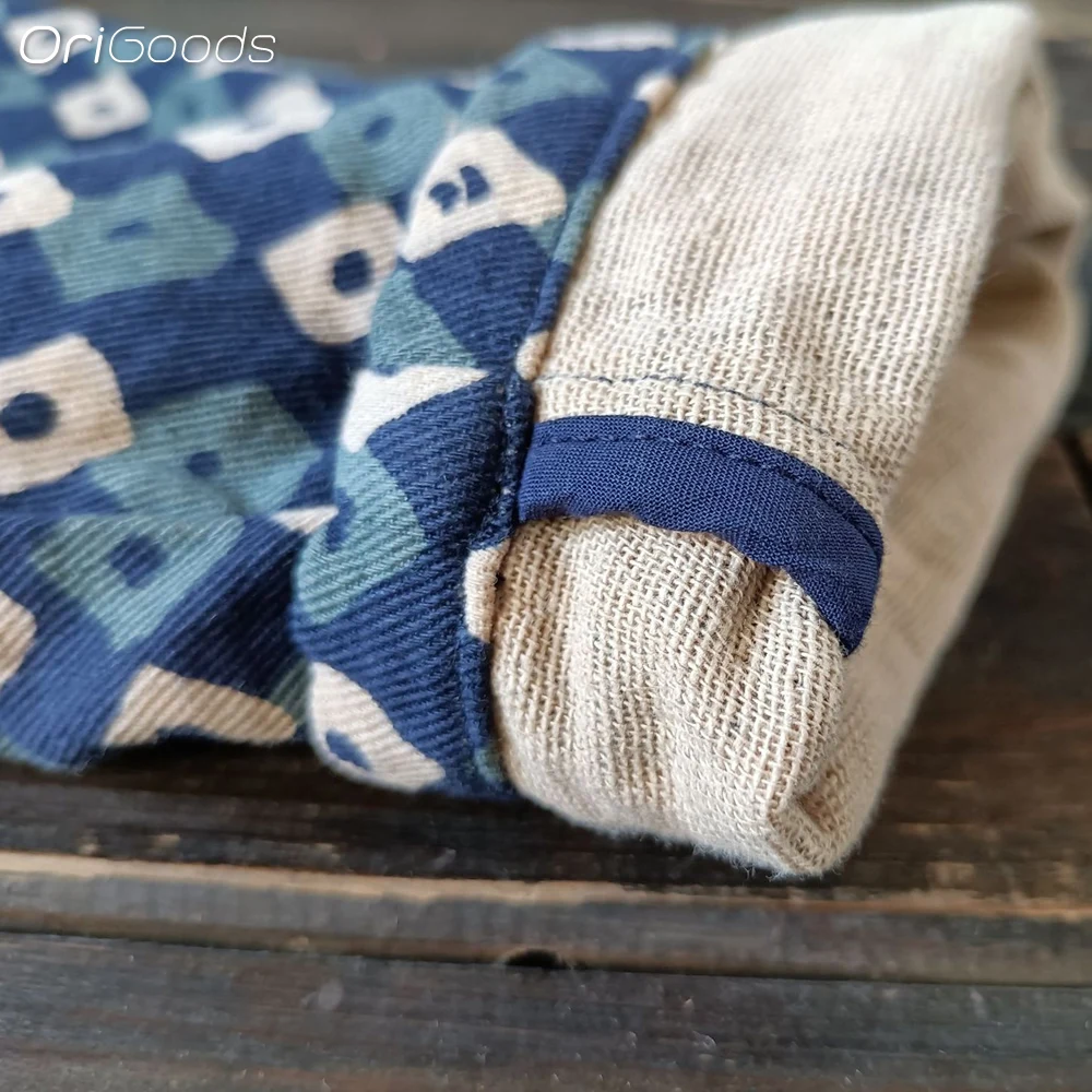 OriGoods Супер пальто Женский хлопок 100% Национальная куртка Топ 2024 Весенний и