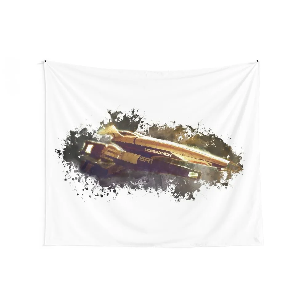 Массовый эффект Нормандия гобелен уличный декор украшение комнаты