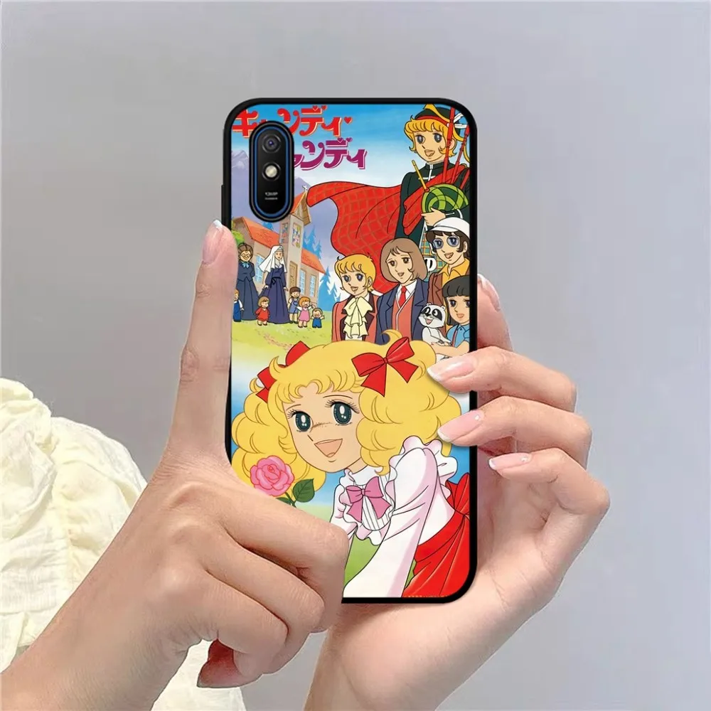 Anime Manga Candy Phone Case For Redmi 5 6 7 8 9 10 Plus Pro A GO K20 K30 K40 F3 Fundas