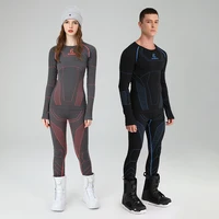 2022 new ski thermal underwear winter riding thermal tights compression quick-drying long thermal underwear set