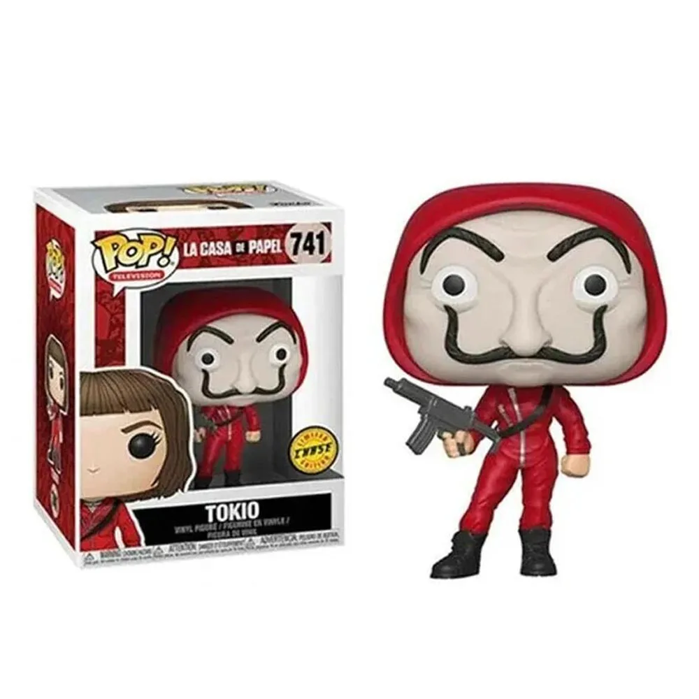 Funko Pop Токио #741 Берлин #743 телевидение La Casa De Papel виниловые фигурки игрушки куклы