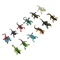 12pcs artificial lizard figures scary lizards figure joke toys for novelty party favors supplies