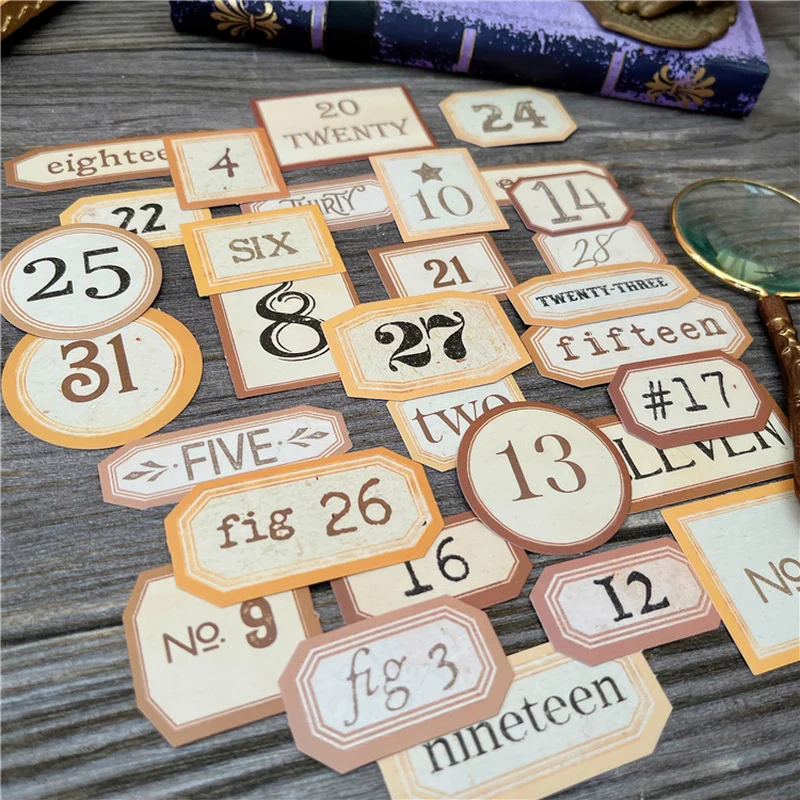 31 шт. Тим холтс винтажные Стикеры журнал нежелательных веществ этикетка для