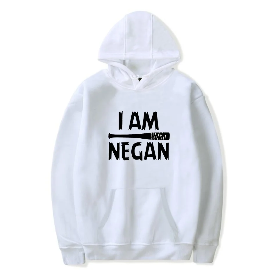 

USA American Tv The w-Walkings Deads I am Negan Cool Pullover Fashion Casual Hoodies Unisex Harajuku Aesthetic Sweatshirts