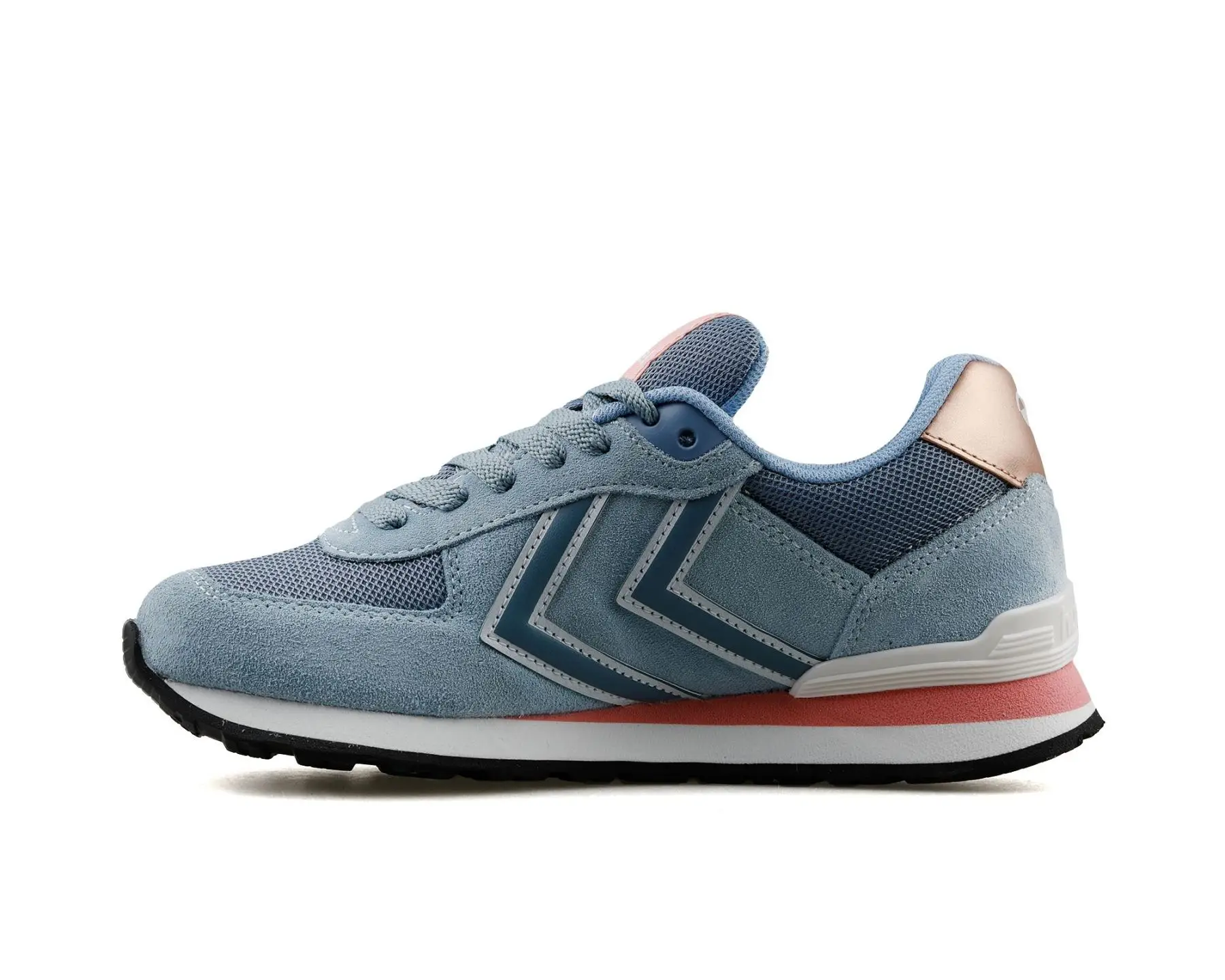 Hummel Original women's Sneakers Casual Sneakers Blue Color Casual Running Casual Walking Shoes Hmleightyone Sneaker