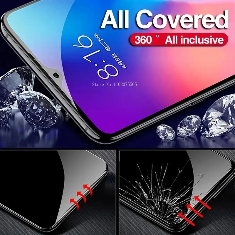 Защитное стекло HD для Xiaomi Redmi Note 9/10/11/12/13 Pro/10S/11S пленка из закаленного стекла POCO X3 Pro