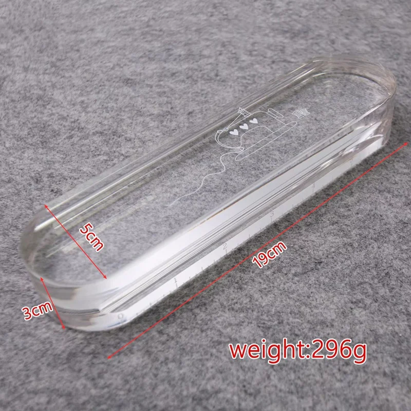 BEAU-акриловые хлопушки для кравков профессиональные двухсторонние прижимные