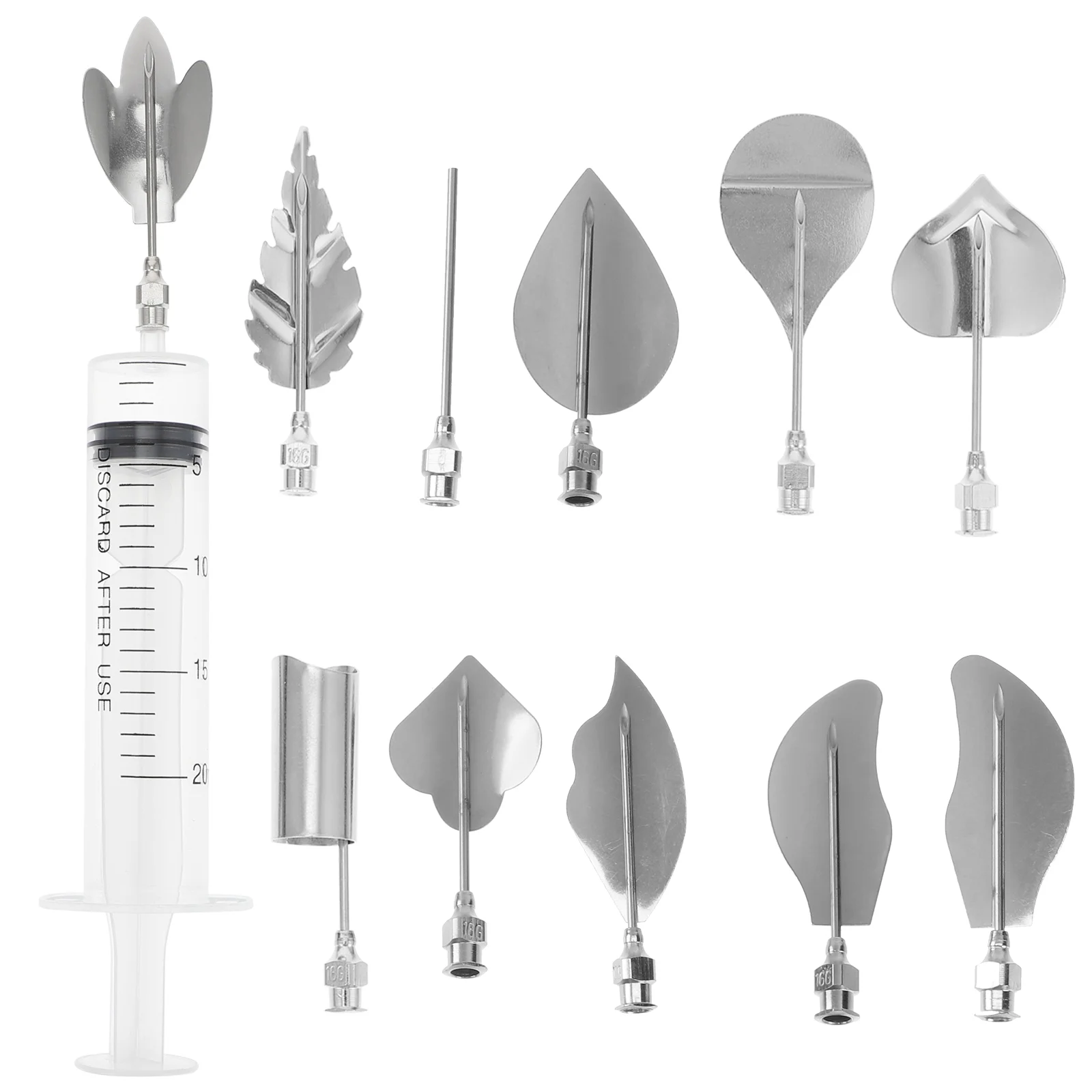 

Cake Tools Jellyflower Gelatin Tips Decoration Tool Decorating Pen Icing Dispensers Kit Pudding