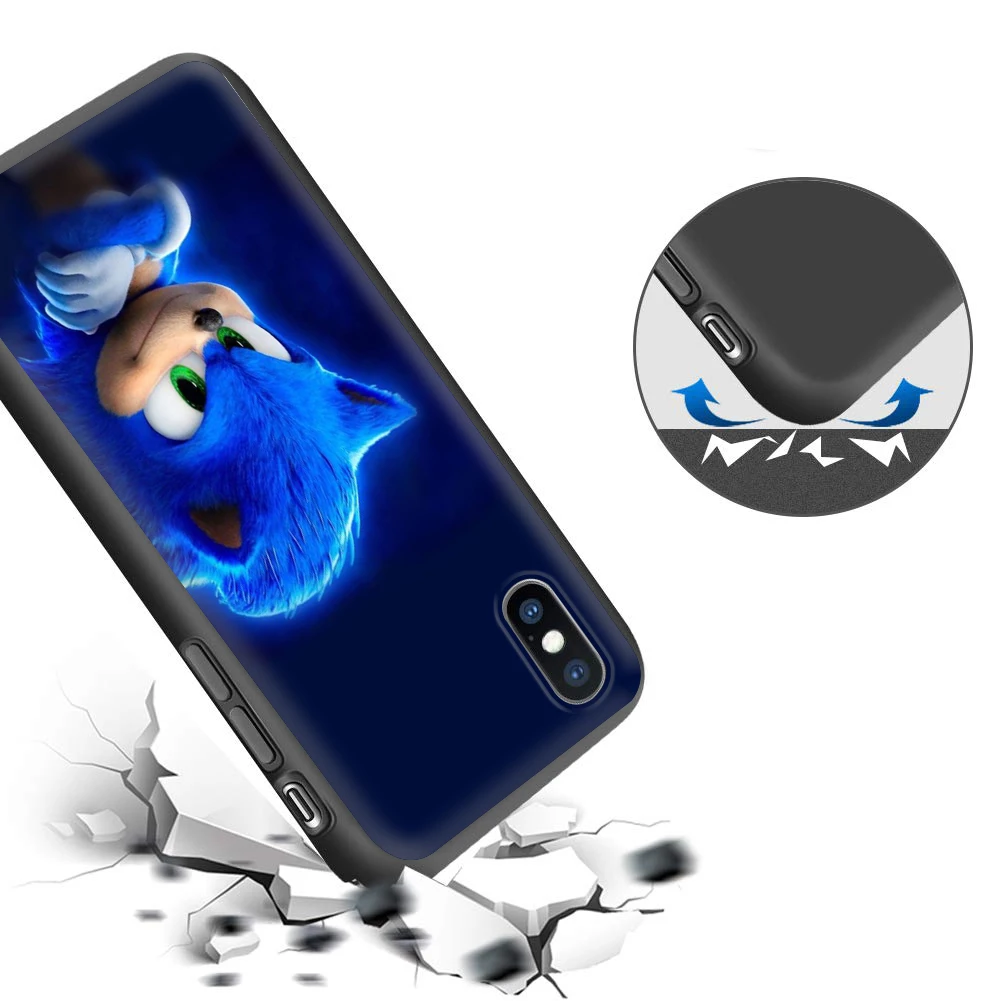 Фото Мягкий силиконовый чехол X5 Blue Sonics для Redmi Xiaomi Note 9 9T 9S 10 10S 11 11S 4G 5G Pro Max Caver №5