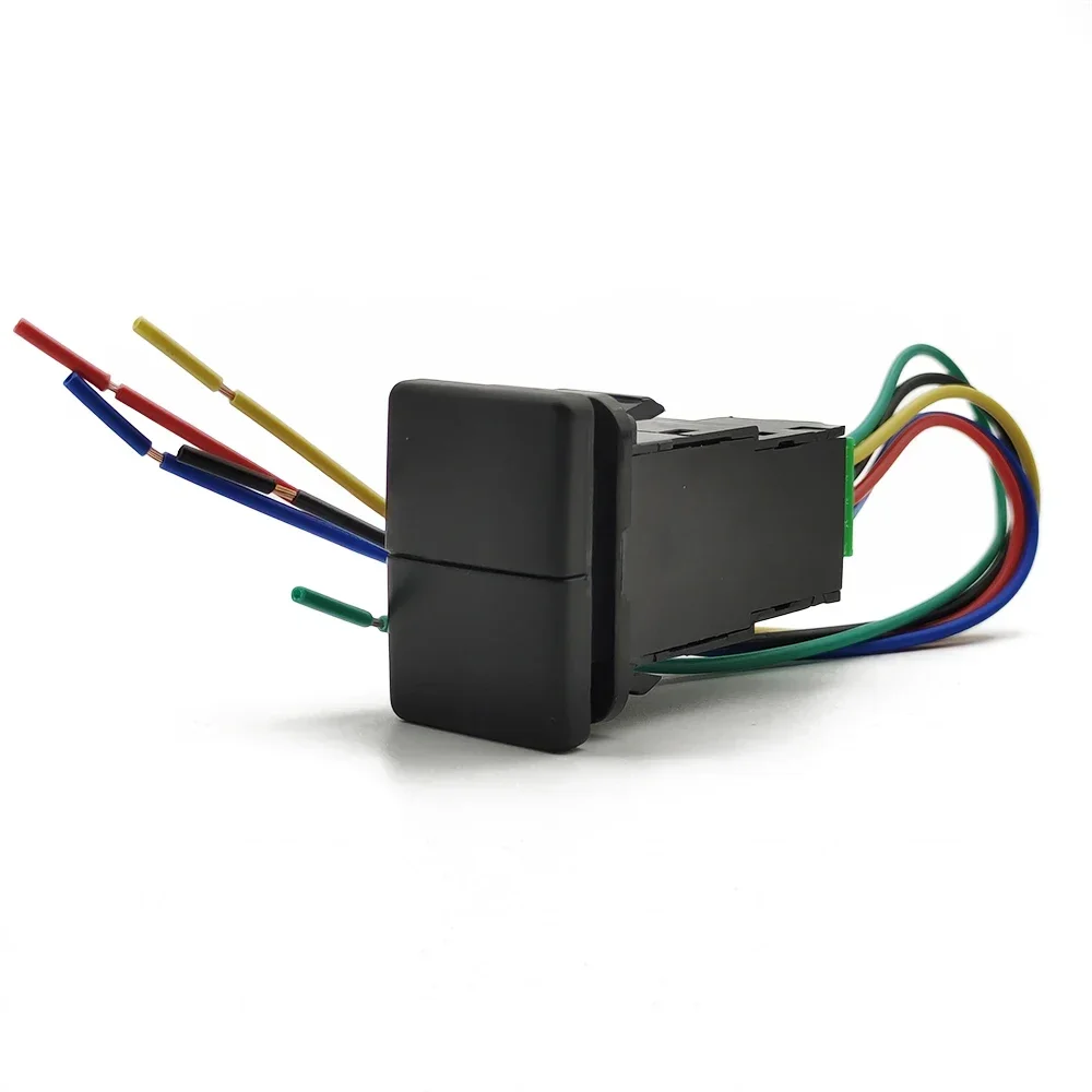 

Кнопка-переключатель для передних и задних противотуманных LED-фар автомобиля с проводом для Camry, Corolla, Prius, PRADO, двухкнопочная