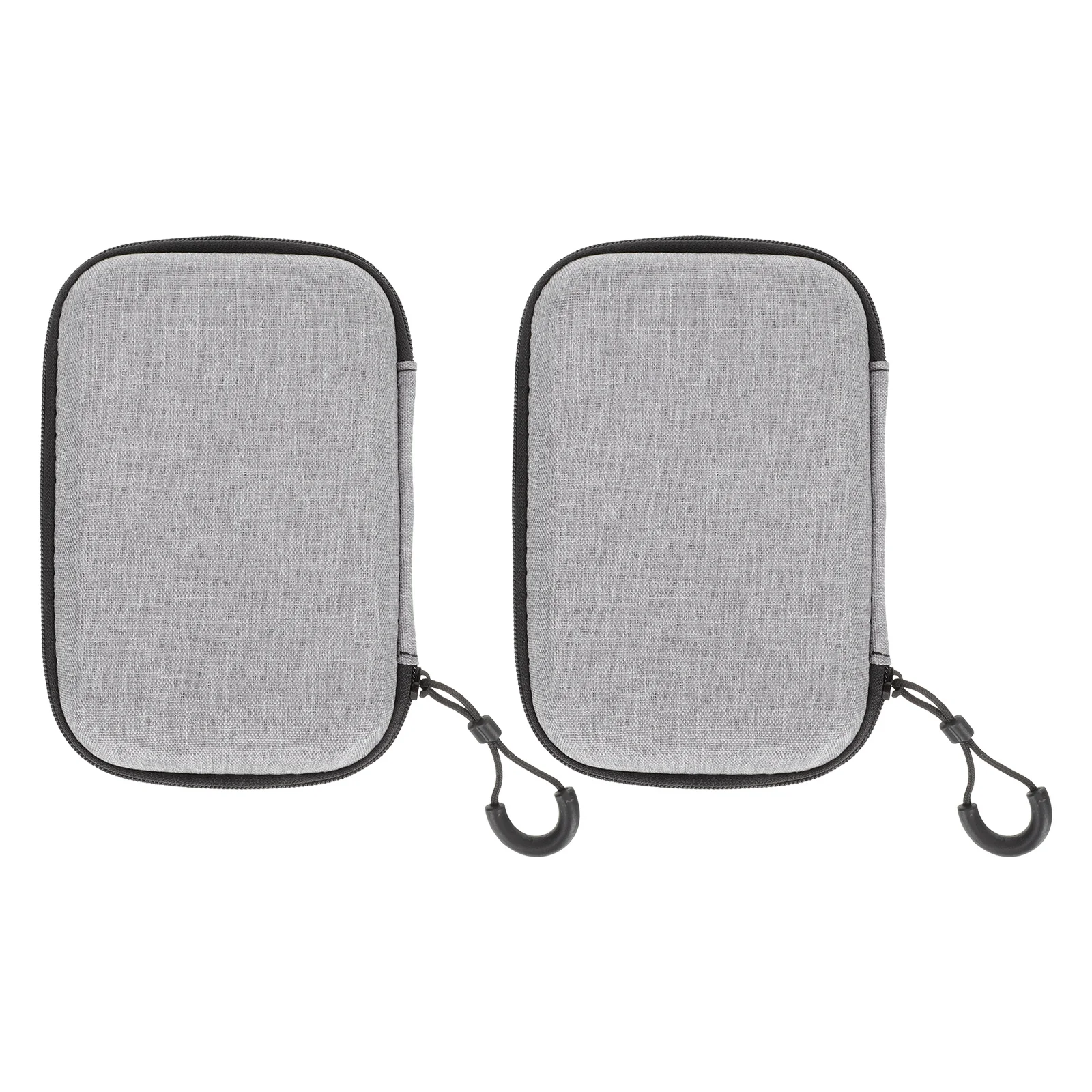 

2Pcs EVA Wireless Microphone Carrying Bag Clip-on Microphone Protective Box