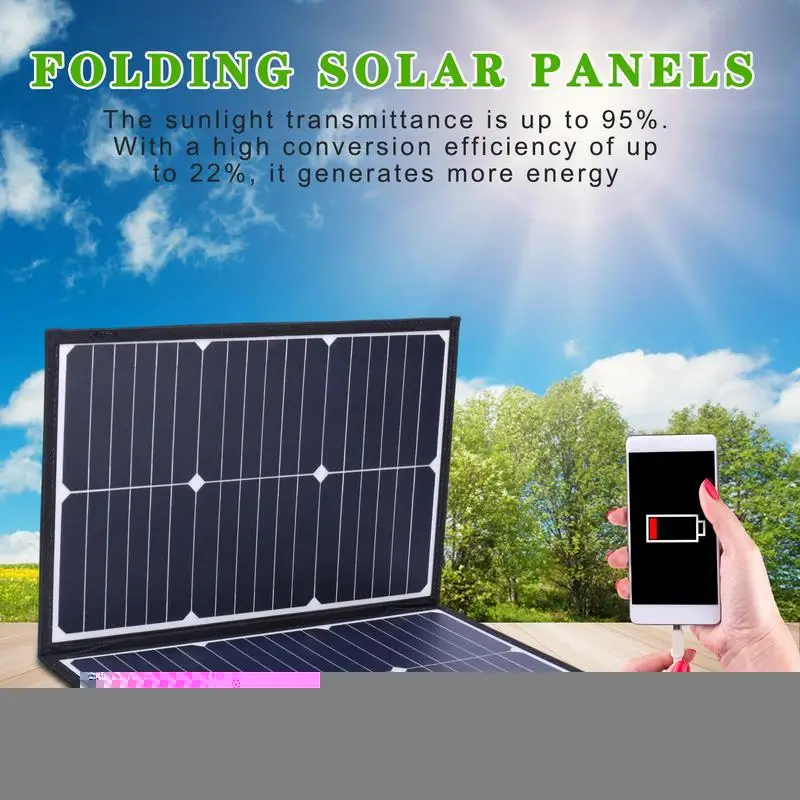 Портативный аккумулятор для телефона 60 Вт Chargr PD QC 3.0 9 В 12 фотоэлектрического