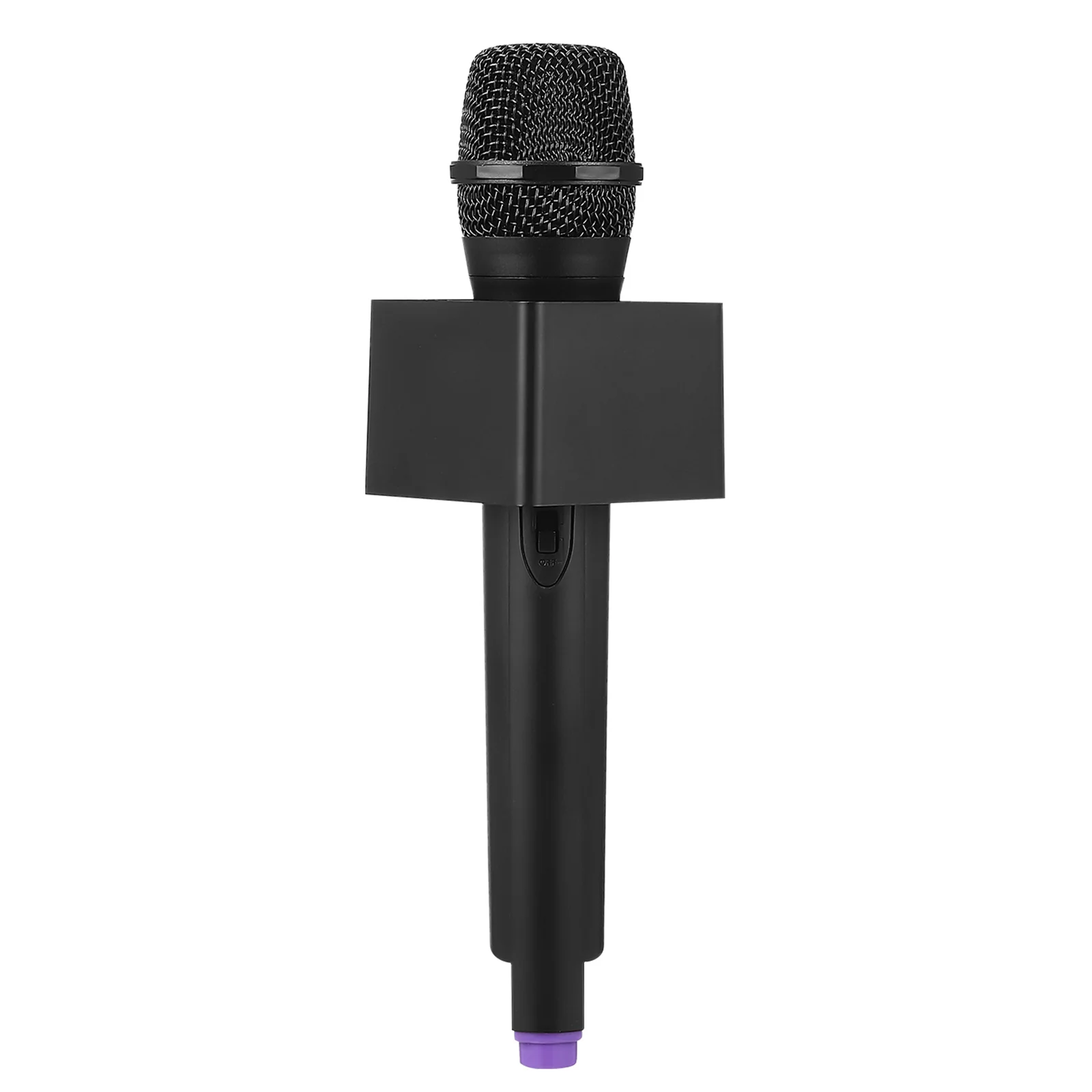 

Handheld Microphone Flag Station Kids Toys Billboard Props Pretend Play Toddler Baby