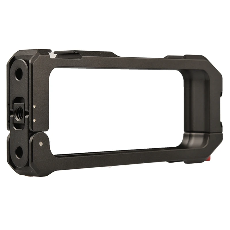 

For Insta360 ONE X2 Protective Case Cage Action Camera Rig With Cold Shoe Mount Camera Cage For Insta360