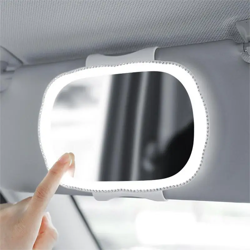 Автомобильное зеркало для макияжа автомобиля солнцезащитный козырек