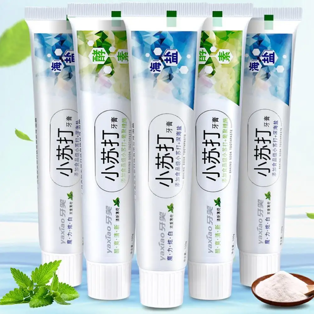 

Белая зубная паста для отбеливания зубов, очищающая гигиена, натуральный черный мятный вкус, травяная Косметическая зубная паста, уход за з...