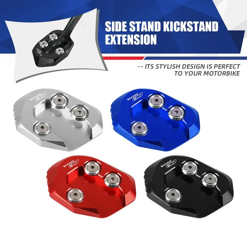 

CB 1000R Motorcycles Kickstand Foot Side Stand Extension Pad Support Plate For Honda CB1000R 2008-2022 CB1000 R plus 2018-2023
