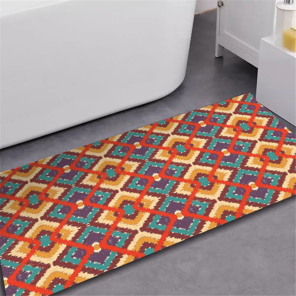 

Водонепроницаемые Нескользящие износостойкие и экологически чистые простые самоклеящиеся напольные наклейки из полипропилена геометрического стиля